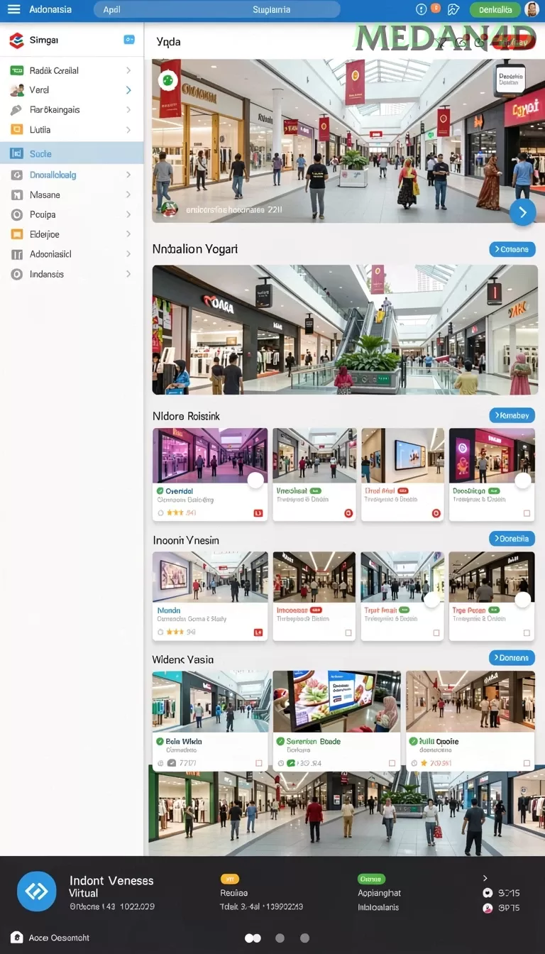 Cuplikan layar ZONAWD — menu navigasi
